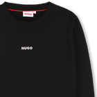Sweatshirt mit Rundhalsausschnitt HUGO 
                    JUNGE