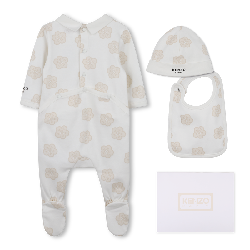 Pyjama-Set mit M&uuml;tze und L&auml;tzchen KENZO KIDS 
                        UNISEX