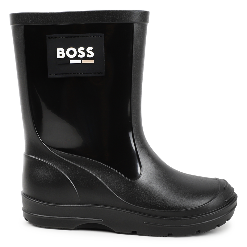 Regenstiefel aus 2 Materialien BOSS 
                        JUNGE