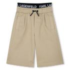 Twill-Bermudas KARL LAGERFELD KIDS 
                    JUNGE