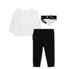 Set aus T-Shirt, Boxershorts und Schal KARL LAGERFELD KIDS 
                    JUNGE