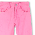 Hose aus Twill mit Herzen BILLIEBLUSH 
                    M&Auml;DCHEN