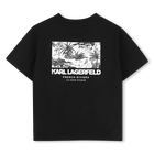 Kurz&auml;rmeliges t-shirt KARL LAGERFELD KIDS 
                    JUNGE
