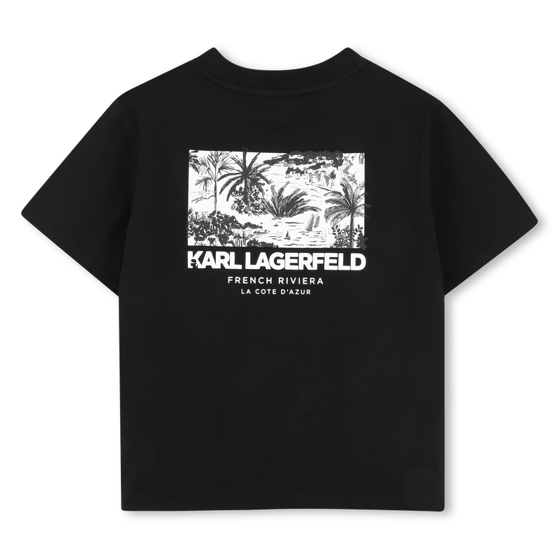 KURZ&Auml;RMELIGES T-SHIRT KARL LAGERFELD KIDS 
                        JUNGE