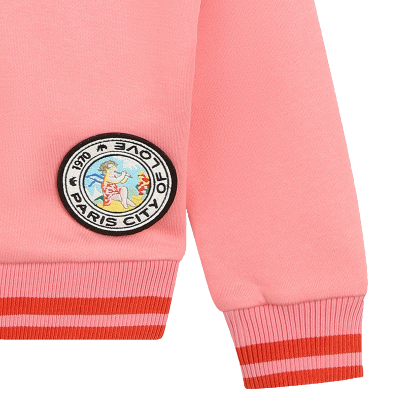 Sweatshirt mit Rei&szlig;verschluss KENZO KIDS 
                        M&Auml;DCHEN