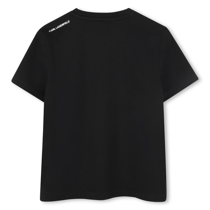 Kurzarm-T-Shirt KARL LAGERFELD KIDS 
                        JUNGE