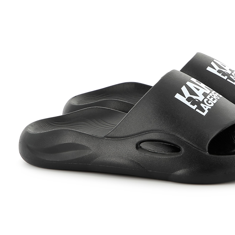 Badeschuhe mit Logo KARL LAGERFELD KIDS 
                        JUNGE