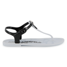 Sandalen mit verstellbaren riemen KARL LAGERFELD KIDS 
                    M&Auml;DCHEN