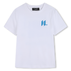 Kurz&auml;rmeliges t-shirt KARL LAGERFELD KIDS 
                    JUNGE