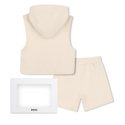 T-SHIRT + SWEATSHIRT + SHORTS SET BOSS JUNGE