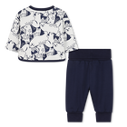 T-shirt und hose mit druckkn&ouml;pfen TIMBERLAND 
                    JUNGE