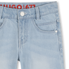 Denim-bermudashorts HUGO 
                    JUNGE