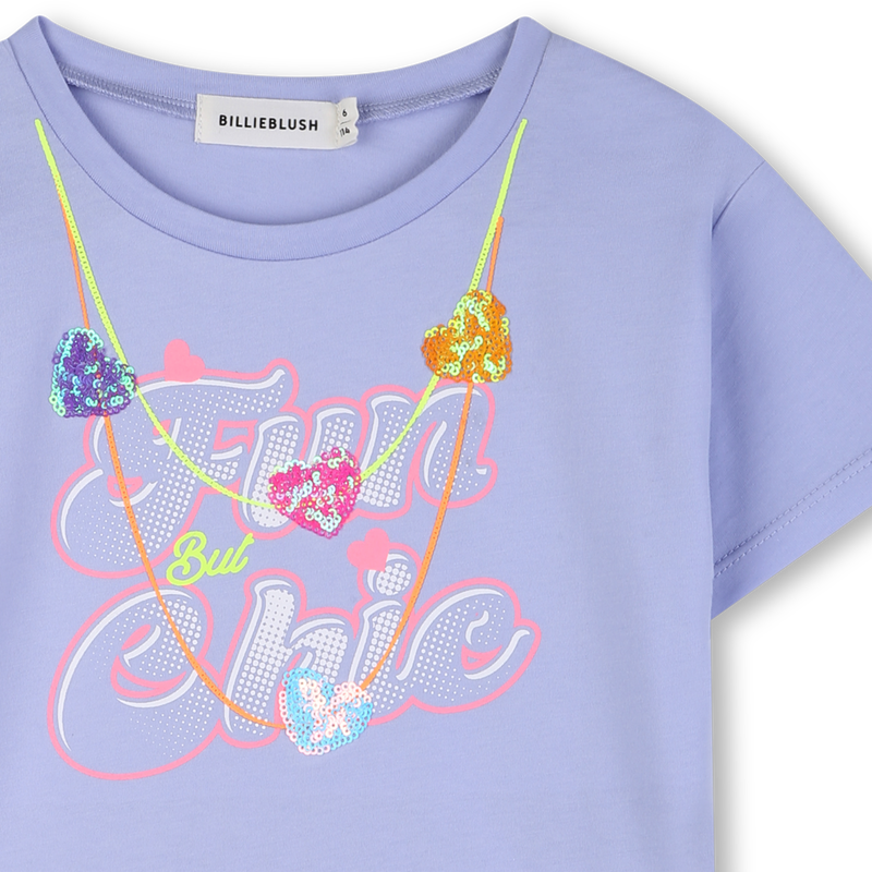 KURZÄRMELIGES T-SHIRT BILLIEBLUSH 
                        MÄDCHEN