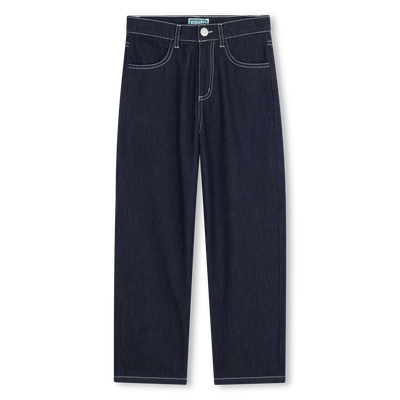 GERADE GESCHNITTENE JEANS KENZO KIDS JUNGE