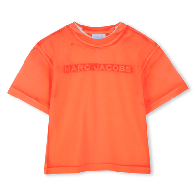 Baumwoll-T-Shirt mit Stickerei MARC JACOBS UNISEX