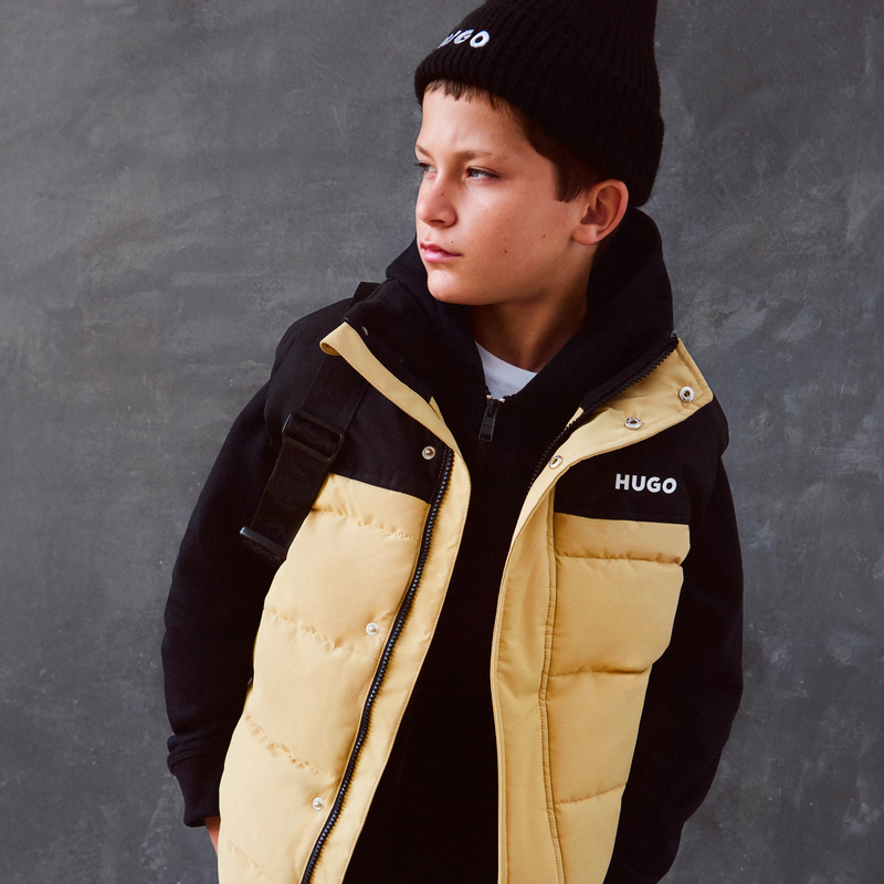 &Auml;rmellose Daunenjacke HUGO 
                        JUNGE
