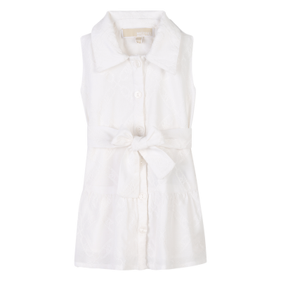 Festliches Baumwollkleid MICHAEL KORS M&Auml;DCHEN