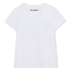 Kurz&auml;rmeliges t-shirt KARL LAGERFELD KIDS 
                    M&Auml;DCHEN