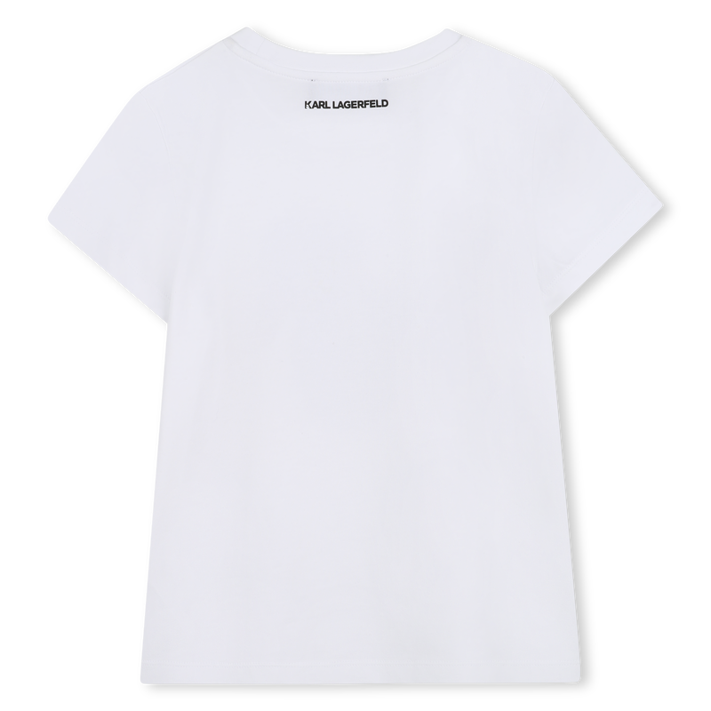 KURZ&Auml;RMELIGES T-SHIRT KARL LAGERFELD KIDS 
                        M&Auml;DCHEN
