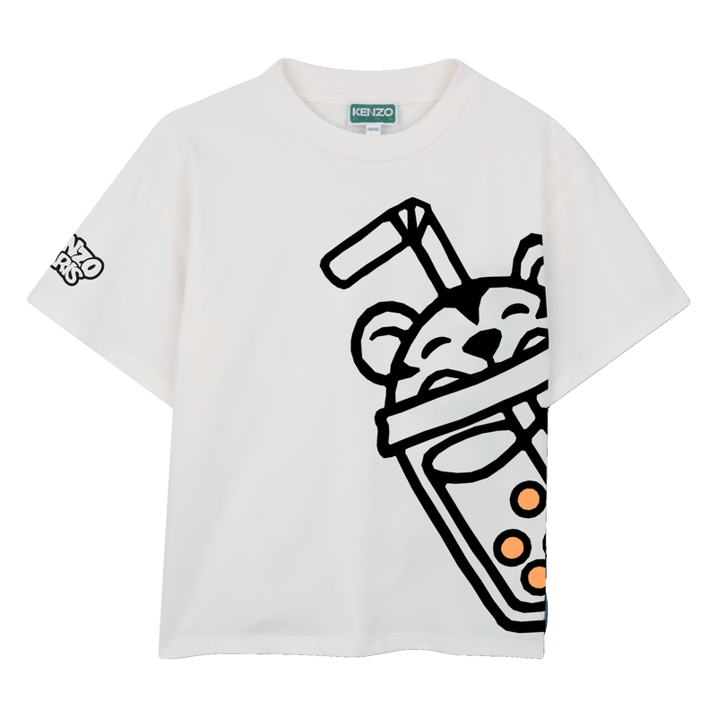 KURZ&Auml;RMELIGES T-SHIRT KENZO KIDS 
                        JUNGE