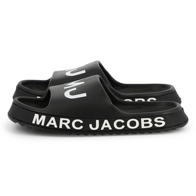 Pantoletten mit Markenlogo MARC JACOBS JUNGE