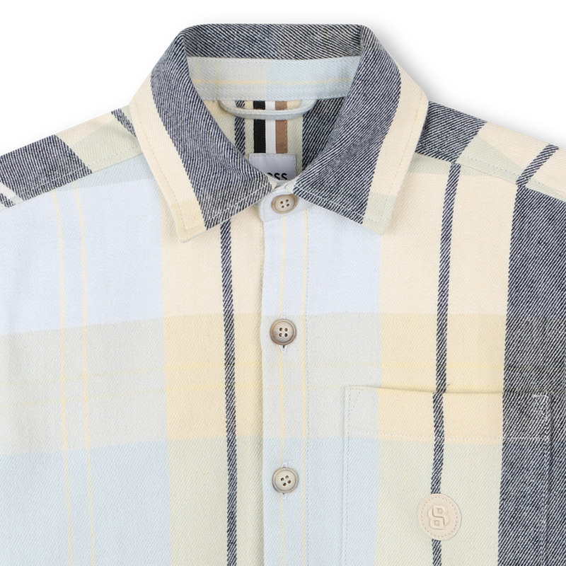 Lang&auml;rmeliges Hemd BOSS 
                        JUNGE