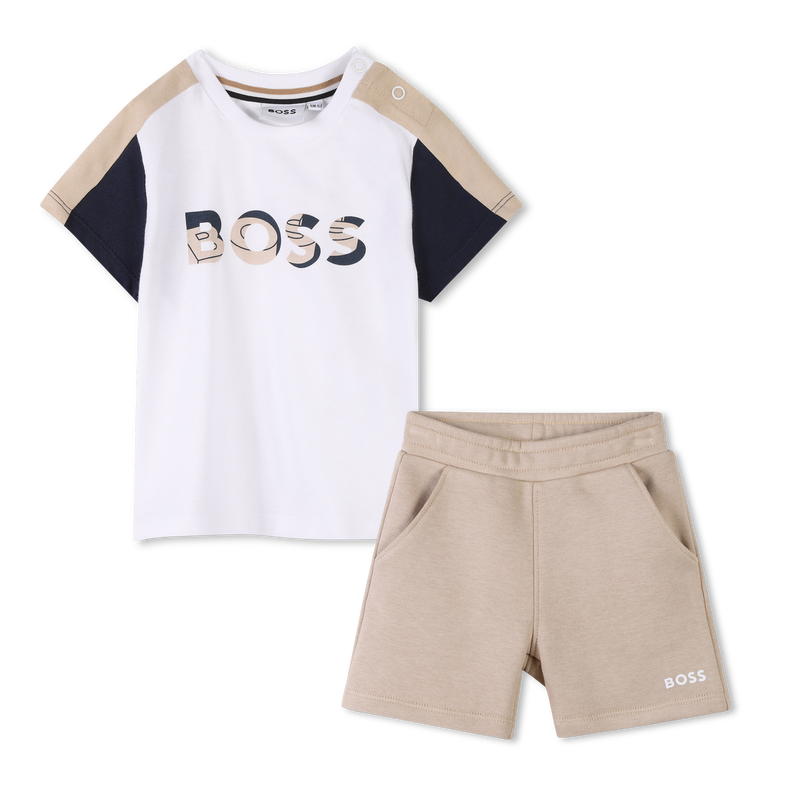 Set mit T-Shirt und Shorts BOSS 
                        JUNGE