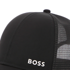 Perforierte kappe auf der r&uuml;ckseite BOSS 
                    JUNGE