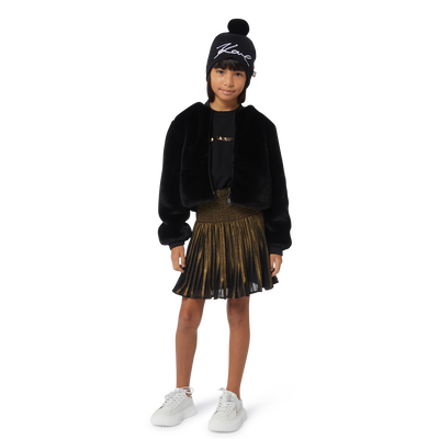 Fleecejacke KARL LAGERFELD KIDS MÄDCHEN