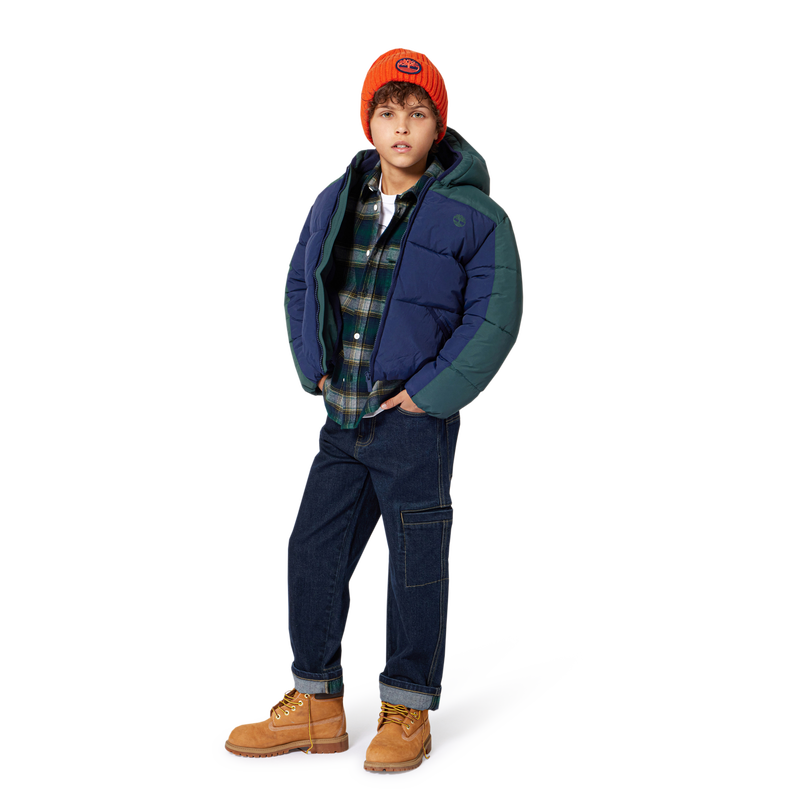 Gestrickte M&uuml;tze mit Logo TIMBERLAND 
                        JUNGE