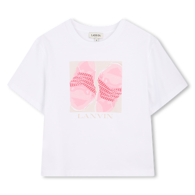 KURZ&Auml;RMELIGES T-SHIRT LANVIN M&Auml;DCHEN