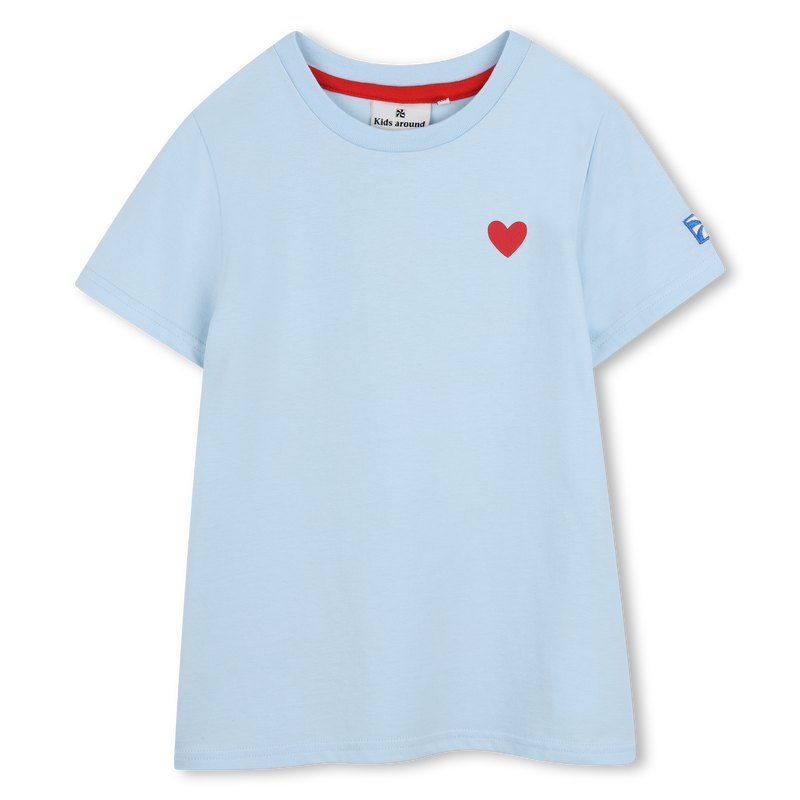 T-Shirt mit kurzen &Auml;rmeln KIDS AROUND 
                        M&Auml;DCHEN