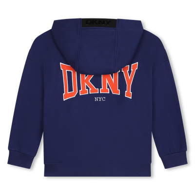 Kapuzen-Cardigan aus Molton DKNY JUNGE
