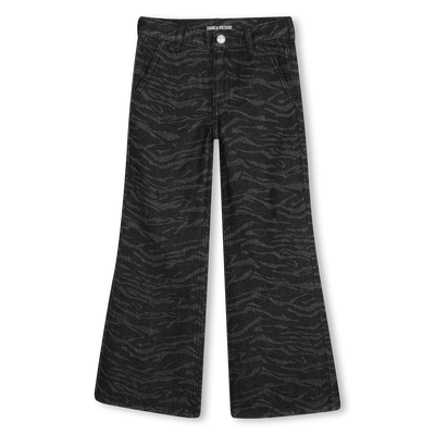 Bedruckte Jeans ZADIG & VOLTAIRE M&Auml;DCHEN