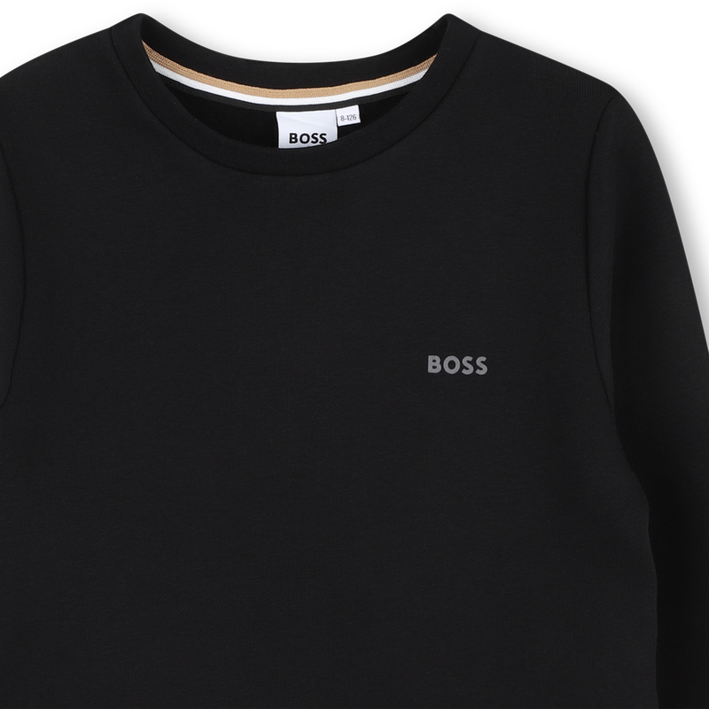 Sweatshirt mit Rundhalsausschnitt BOSS 
                        JUNGE