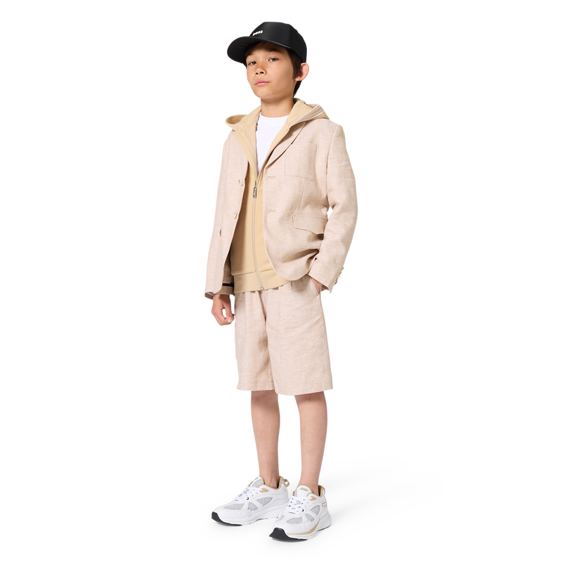 KAPUZENPULLOVER MIT REISSVERSCHLUSS BOSS 
                        JUNGE