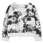 Fleece-sweatshirt KARL LAGERFELD KIDS 
                    M&Auml;DCHEN