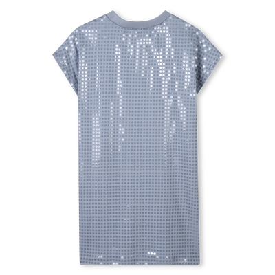 Baumwollkleid mit Pailletten DKNY M&Auml;DCHEN