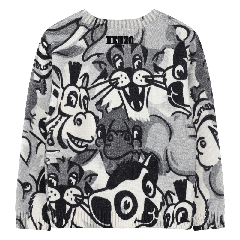 Strickpullover mit Rundhalsausschnitt KENZO KIDS 
                        UNISEX