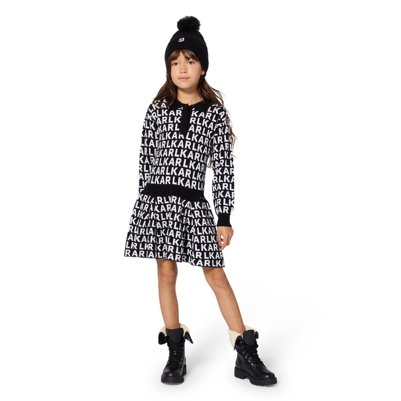 Polokleid KARL LAGERFELD KIDS 
                        M&Auml;DCHEN