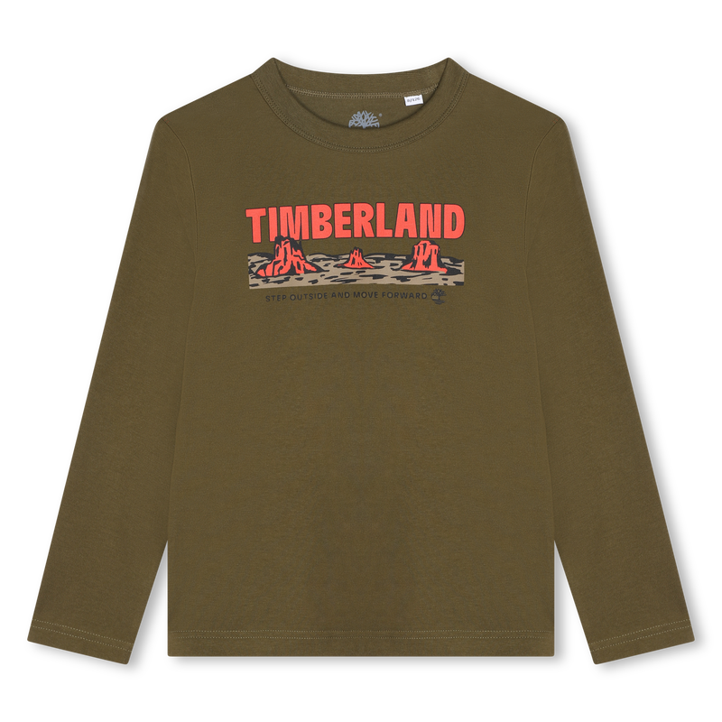 T-Shirt mit Schriftzug-Druck TIMBERLAND 
                        JUNGE