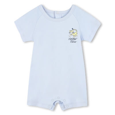 Kurzer Overall mit Druck KENZO KIDS JUNGE