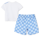 Set aus Shorts &amp; T-Shirt KARL LAGERFELD KIDS 
                    JUNGE