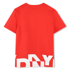 Weites Baumwoll-T-Shirt DKNY 
                    JUNGE