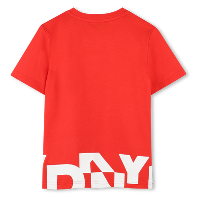 Weites Baumwoll-T-Shirt DKNY JUNGE