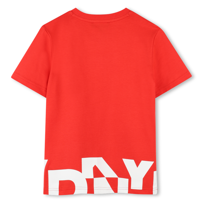 Weites Baumwoll-T-Shirt DKNY 
                        JUNGE