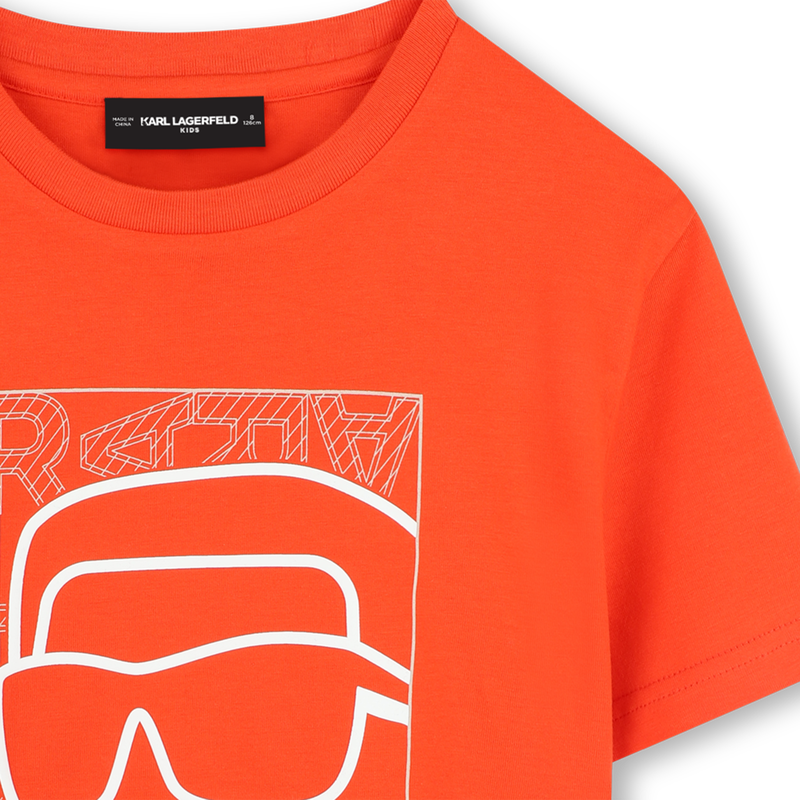 T-Shirt mit Print KARL LAGERFELD KIDS 
                        JUNGE