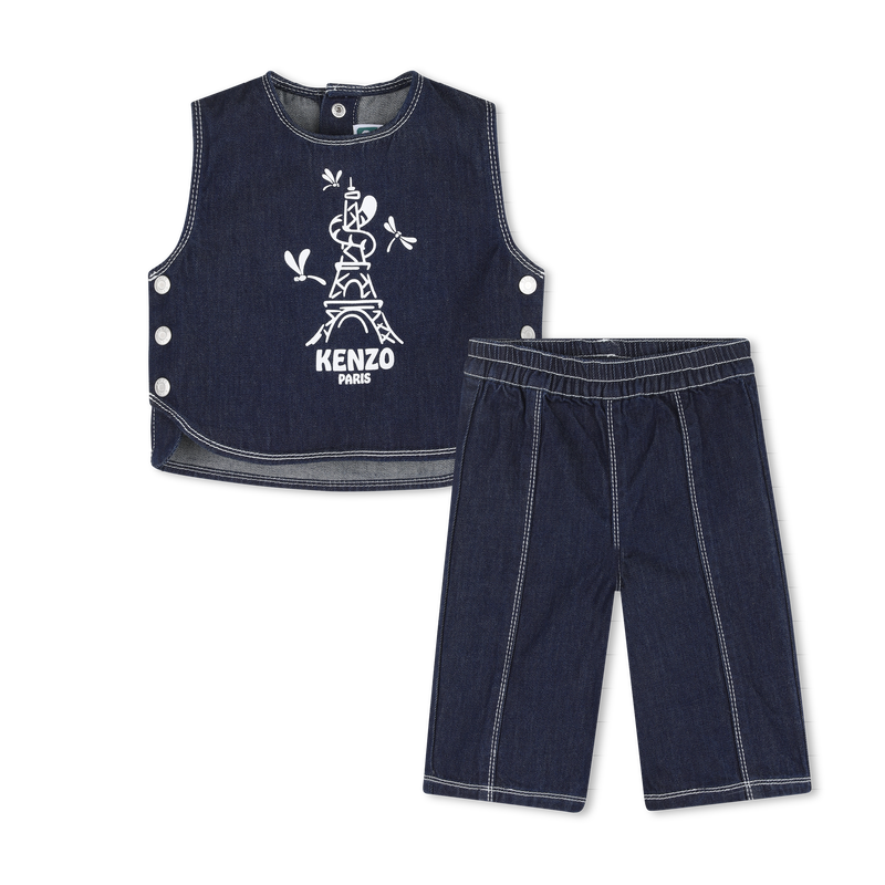 SET AUS OBERTEIL UND HOSE KENZO KIDS 
                        M&Auml;DCHEN