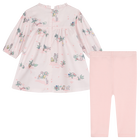 Baumwoll-Kleid und Leggings KENZO KIDS 
                    M&Auml;DCHEN