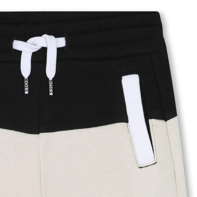 Zweifarbige Sweatshorts BOSS 
                        JUNGE